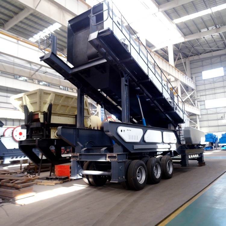 Wheeled Mobile Crusher