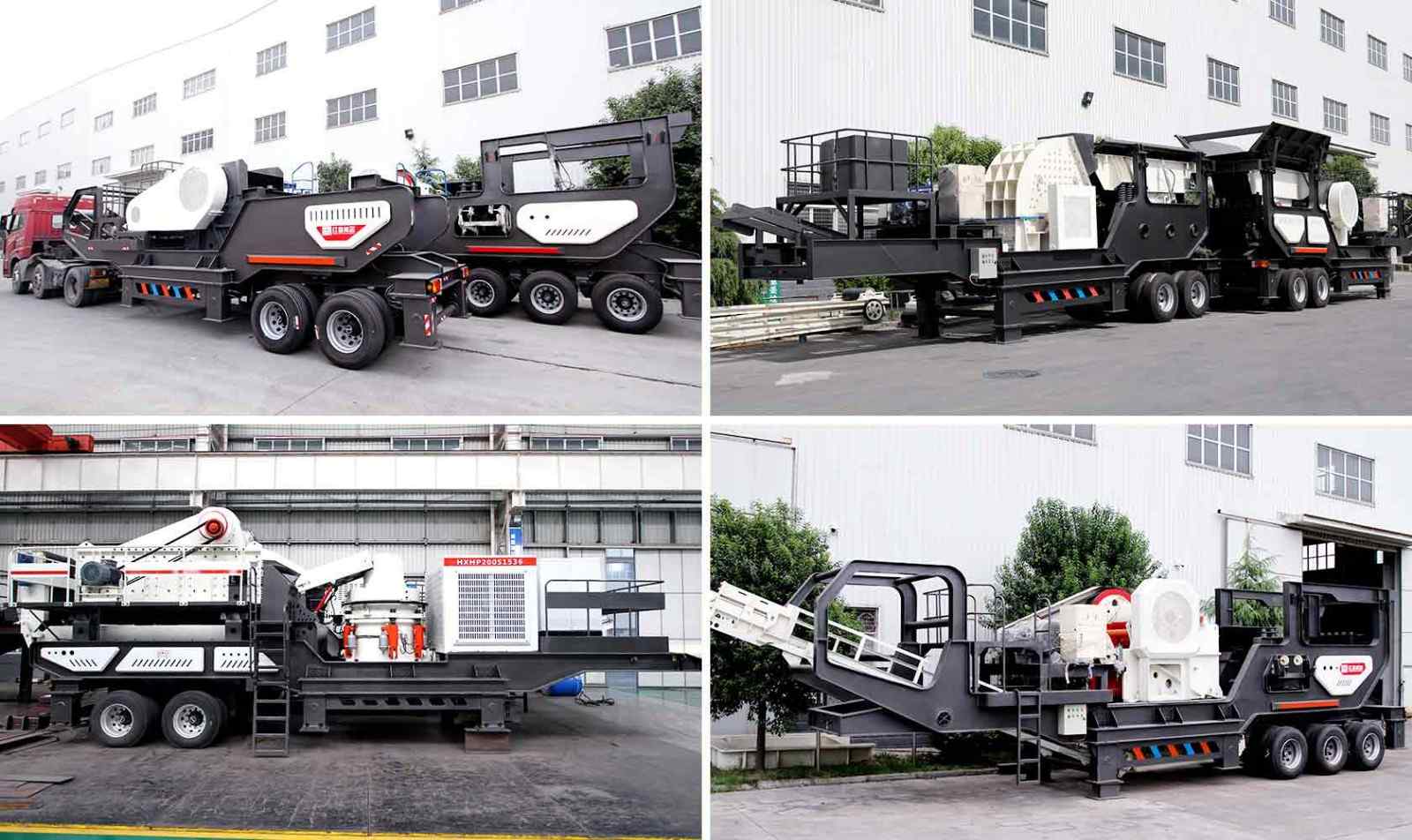 Wheeled Mobile Crusher