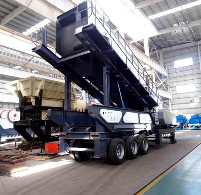 Wheeled Mobile Crusher