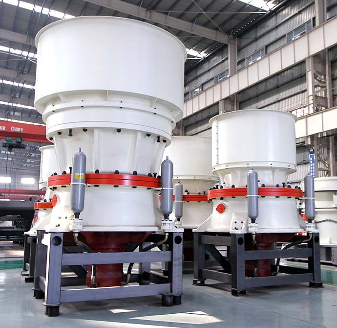 Single cylinder cone crusher