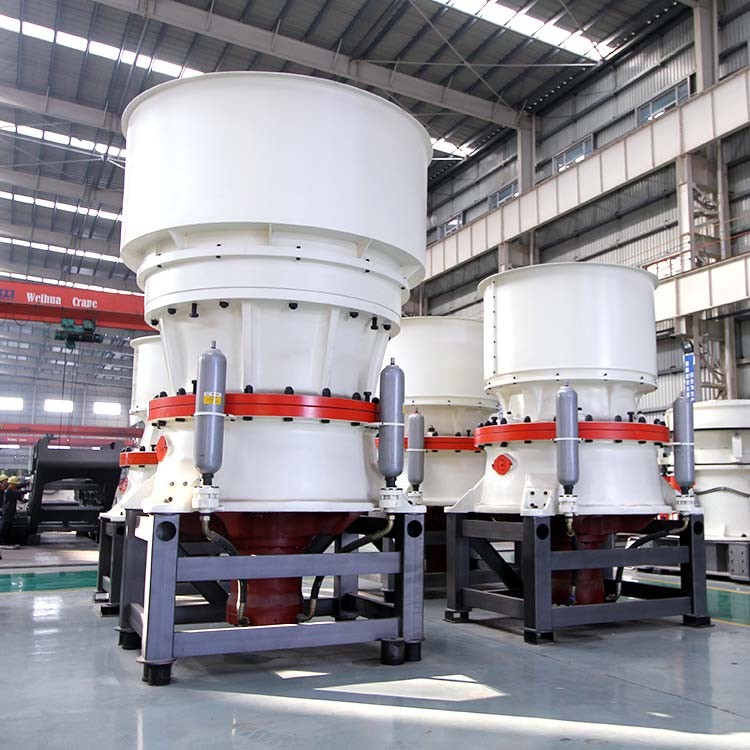 Single cylinder cone crusher